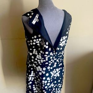 Jones studio black dress with  polka dots size 12 NWOT